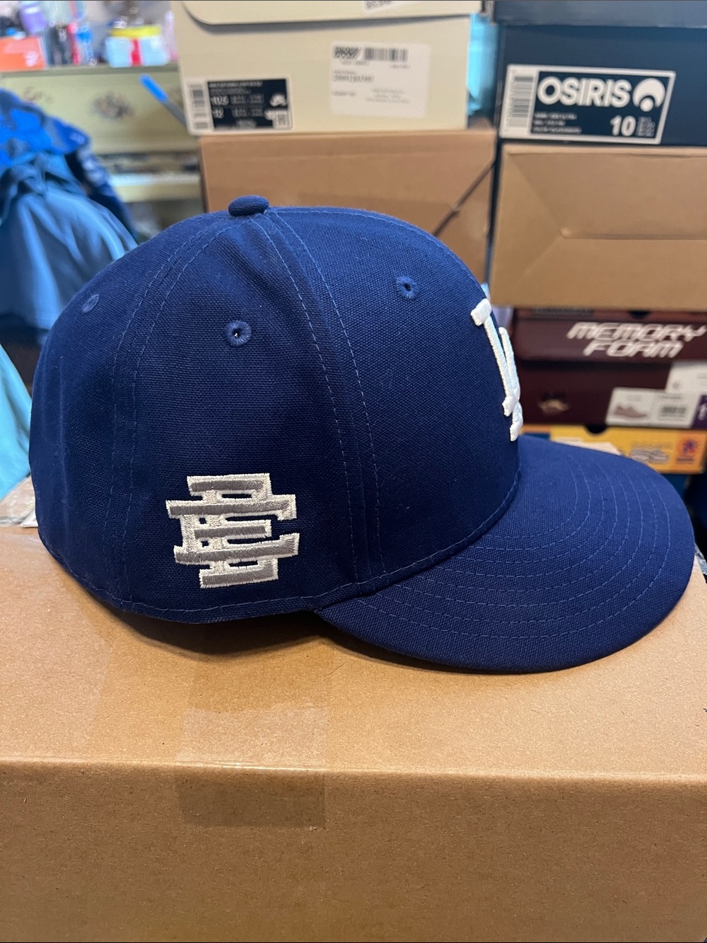 ERIC EMANUEL EE LOS ANGELOS DODGERS NEW ERA 59FIFTY FITTED HAT 7 1/4